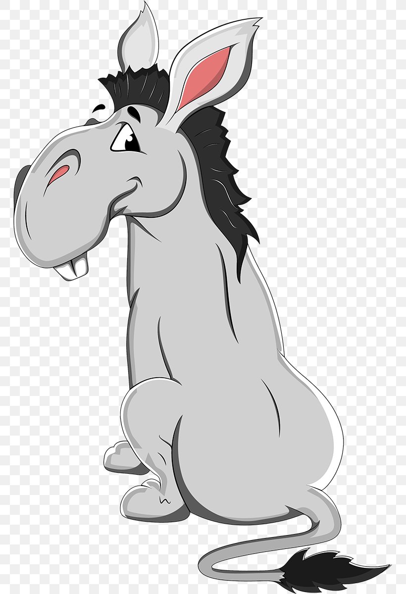 Dog Donkey Horse Mammal Vertebrate, PNG, 766x1200px, Dog, Black, Black And White, Carnivoran, Cartoon Download Free