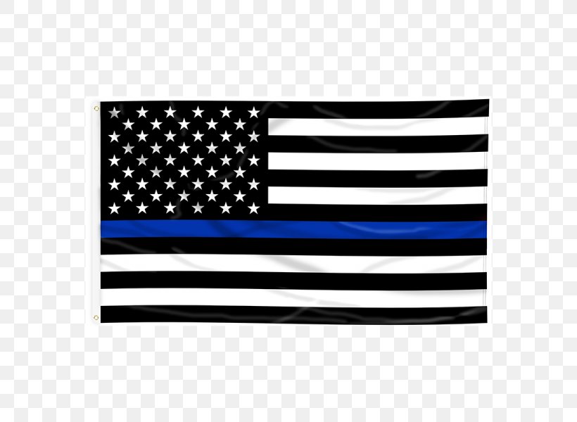 Flag Of The United States Thin Blue Line The Thin Red Line, PNG, 600x600px, United States, Annin Co, Automotive Exterior, Black, Black And White Download Free