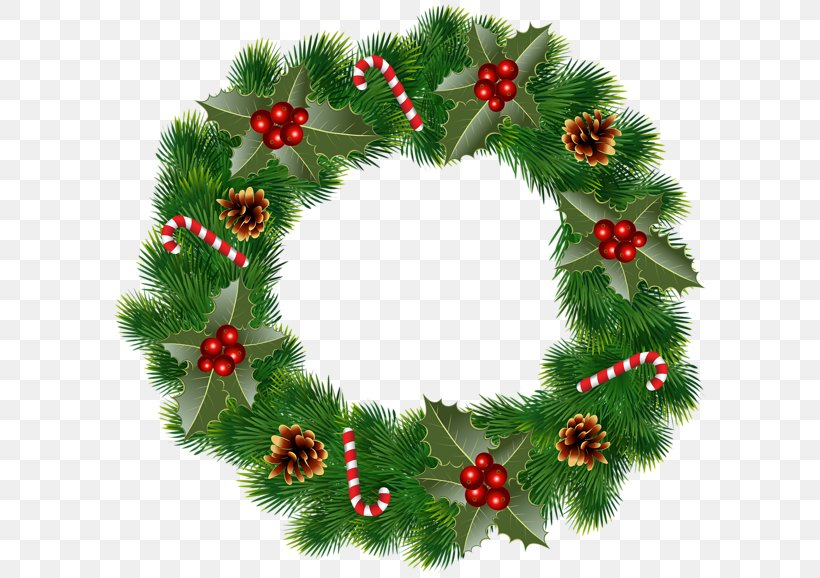 Wreath Christmas Garland Clip Art, PNG, 600x578px, Wreath, Christmas, Christmas Decoration, Christmas Ornament, Conifer Download Free