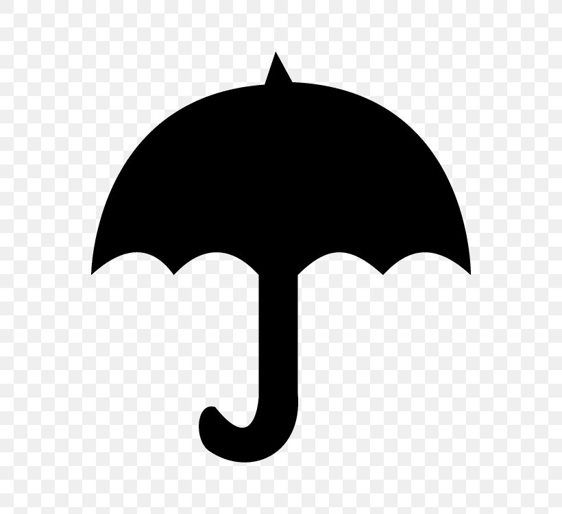 Umbrella Clip Art, PNG, 750x750px, Umbrella, Black, Black And White, Fotolia, Leaf Download Free