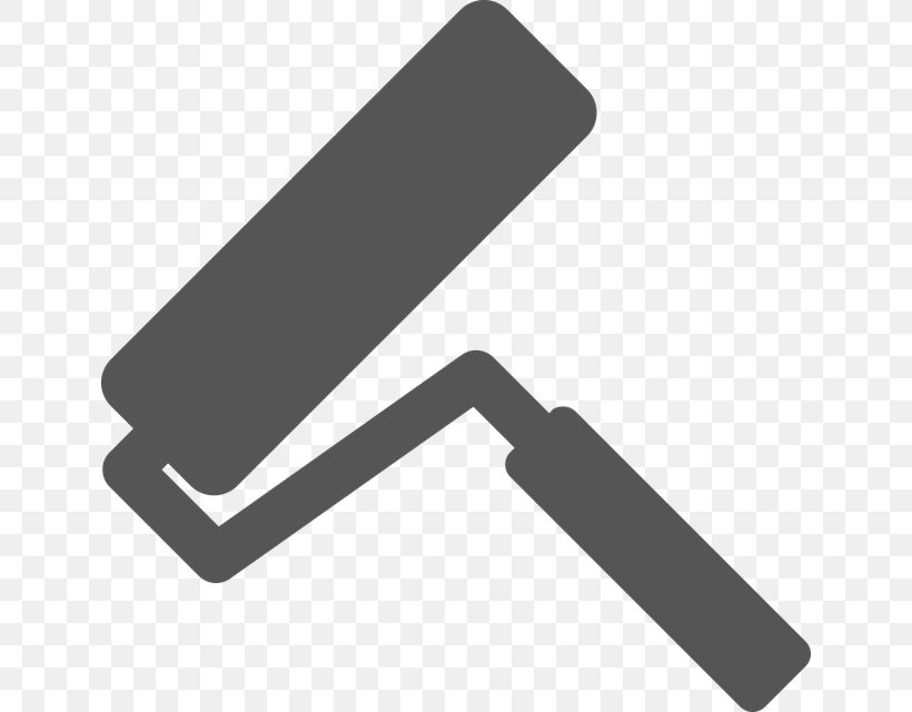 Painting House Painter And Decorator Art Clip Art, PNG, 638x640px, Painting, Art, Black And White, Brush, House Painter And Decorator Download Free
