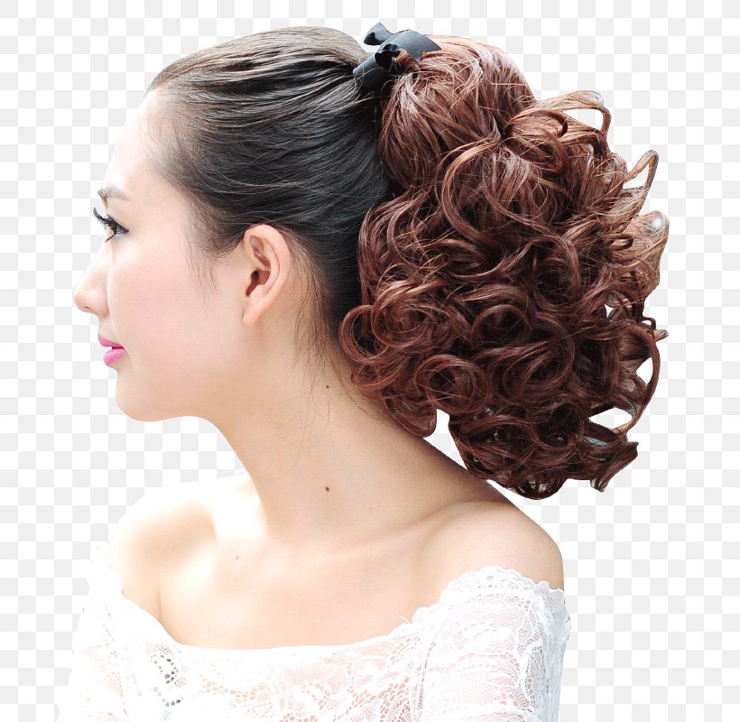 Ponytail Wig Artificial Hair Integrations Barrette, PNG, 800x800px, Ponytail, Artificial Hair Integrations, Bangs, Barrette, Black Hair Download Free