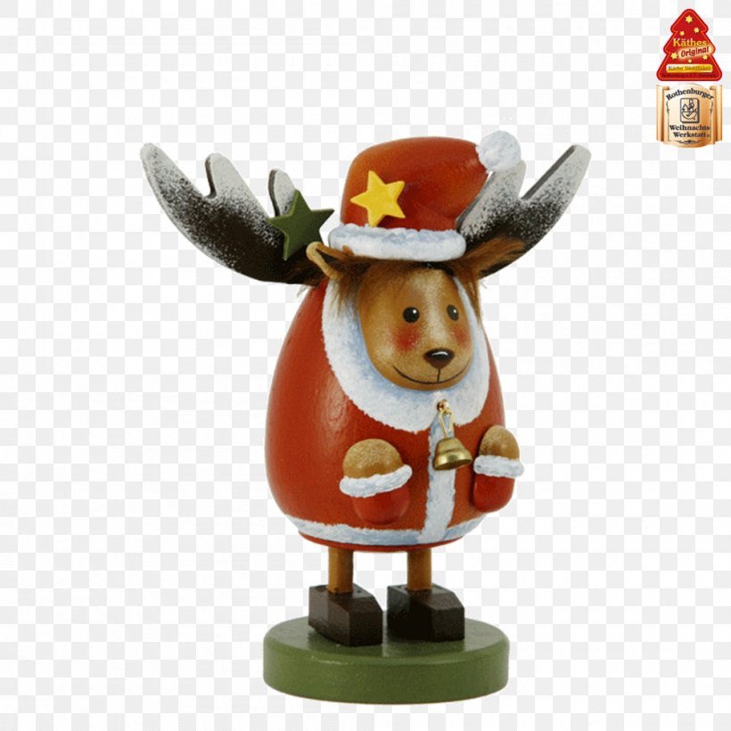 Reindeer Christmas Ornament Figurine Lawn Ornaments & Garden Sculptures, PNG, 1000x1000px, Reindeer, Christmas, Christmas Decoration, Christmas Ornament, Deer Download Free