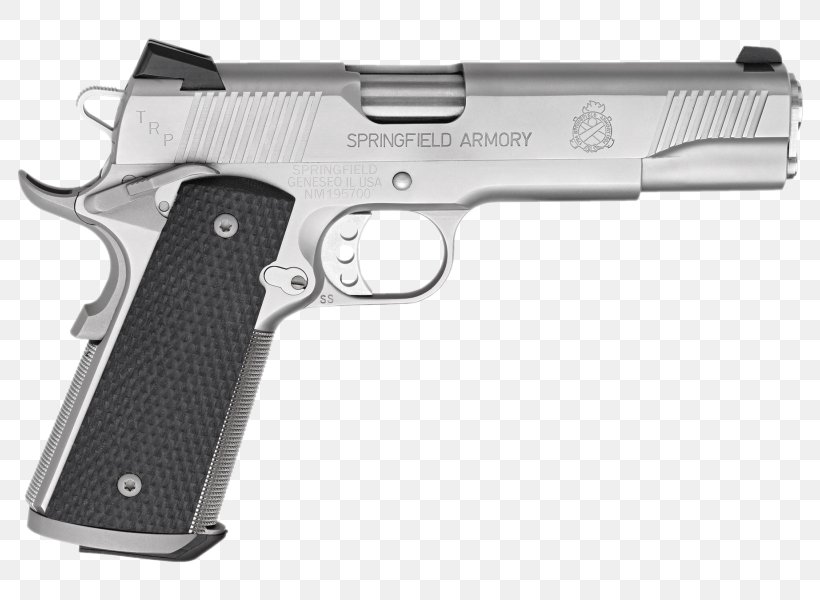 Springfield Armory .45 ACP Semi-automatic Pistol Automatic Colt Pistol, PNG, 800x600px, 45 Acp, Springfield Armory, Air Gun, Airsoft, Automatic Colt Pistol Download Free