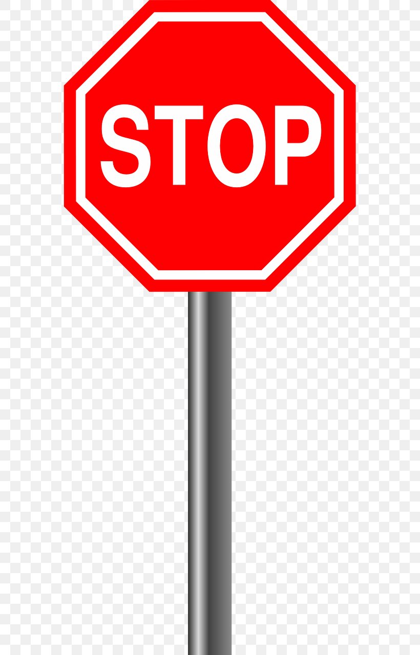 Stop Sign Royalty-free Traffic Sign Clip Art, PNG, 640x1280px, Stop ...