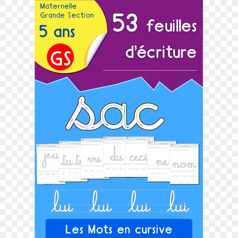 École Maternelle Cursive Grande Section Pedagogy Writing, PNG, 843x843px, Cursive, Advertising, All Caps, Alphabet, Area Download Free