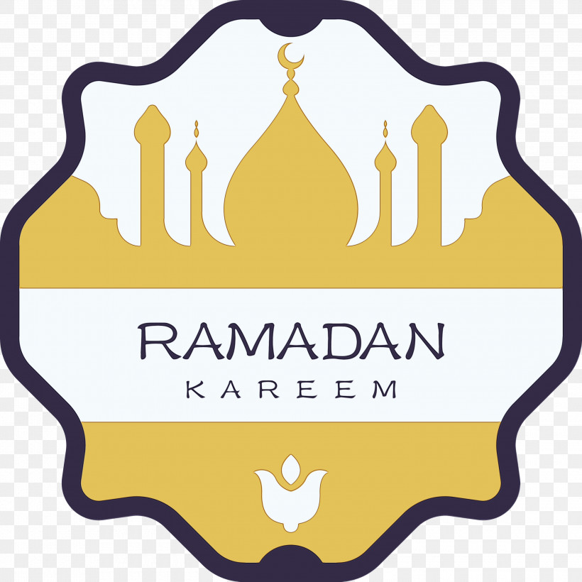 Logo Yellow Line Meter Mathematics, PNG, 3000x3000px, Ramadan Kareem, Geometry, Line, Logo, Mathematics Download Free