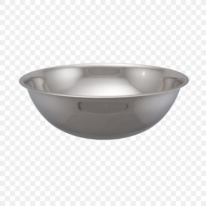 Bowl Stainless Steel Pyrex Sink, PNG, 1200x1200px, Bowl, Bathroom Sink, Bowl Sink, Brushed Metal, Cooking Download Free