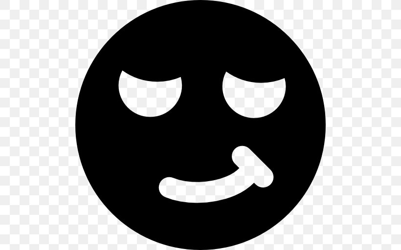 Emoticon Smiley Icon, PNG, 512x512px, Emoticon, Black And White, Emoji, Face, Facial Download Free