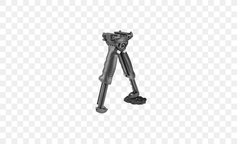 Bipod Vertical Forward Grip Picatinny Rail Rail Integration System Weapon, PNG, 500x500px, Watercolor, Cartoon, Flower, Frame, Heart Download Free