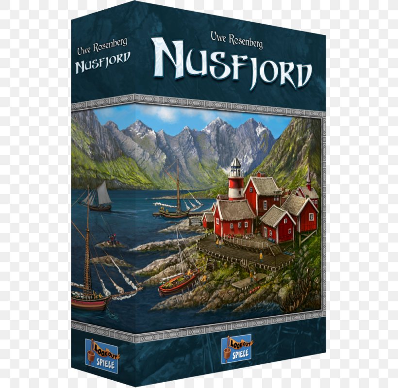 Nusfjord Lookout Games Board Game Star Ocean: The Last Hope, PNG, 527x800px, Nusfjord, Board Game, Boardgamegeek, Boat, Game Download Free