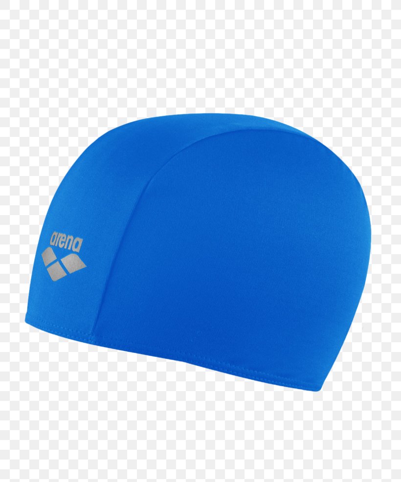 blue swimming hat