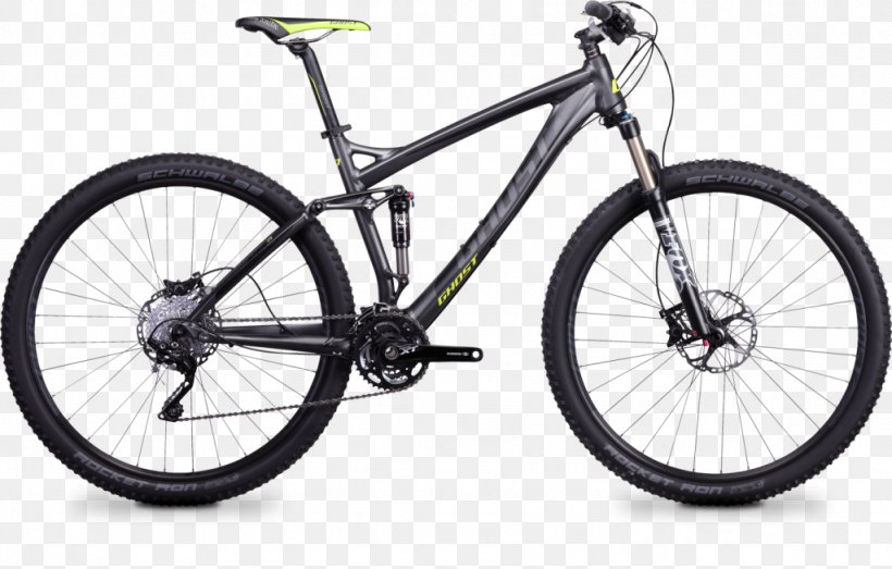 Bicycle Mountain Bike Cycling Hardtail Ghost, PNG, 1024x654px, Bicycle, Automotive Exterior, Automotive Tire, Automotive Wheel System, Bicycle Accessory Download Free