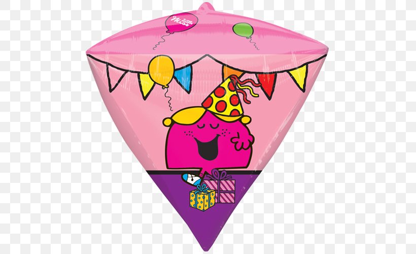 Birthday Foil Balloon Birthday Foil Balloon Mr. Men, PNG, 500x500px, Watercolor, Cartoon, Flower, Frame, Heart Download Free