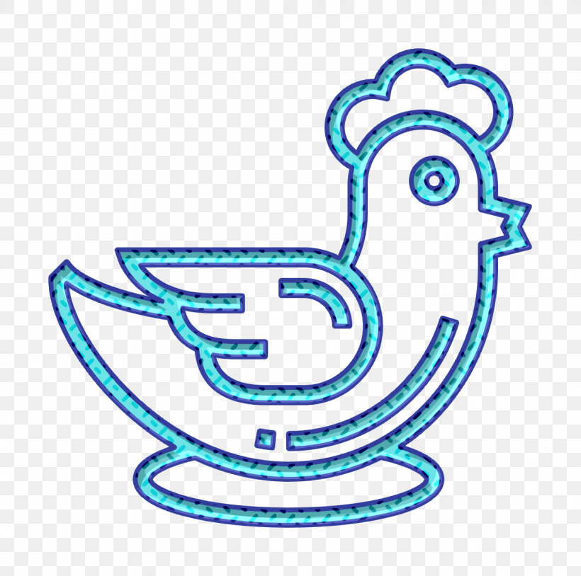 Chicken Icon Home Decoration Icon, PNG, 1212x1204px, Chicken Icon, Ducks Geese And Swans, Home Decoration Icon, Line Art Download Free