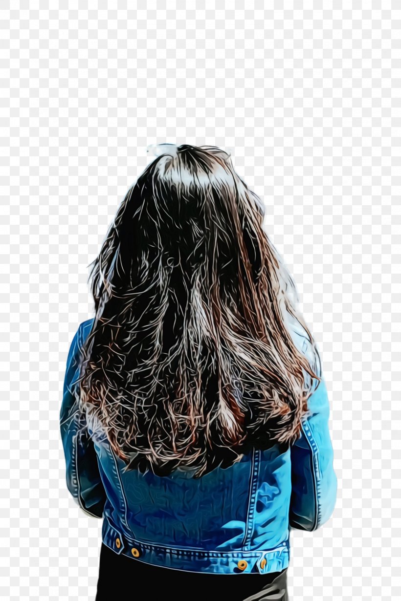 Hair Blue Turquoise Hairstyle Long Hair, PNG, 1632x2448px, Watercolor, Black Hair, Blue, Brown Hair, Hair Download Free