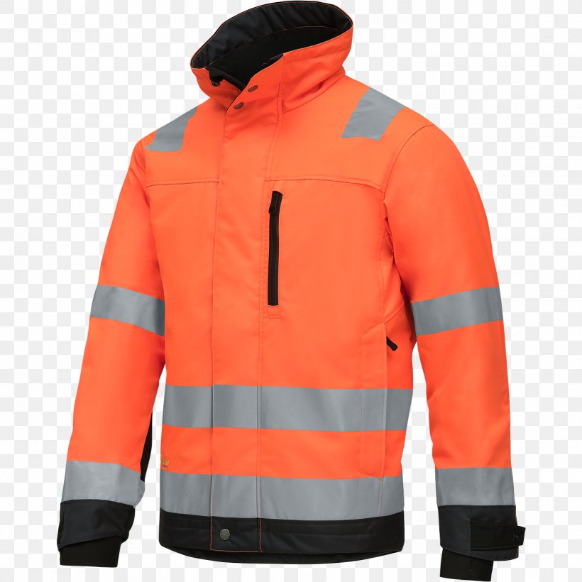 High-visibility Clothing Snickers Workwear Snickers Workwear Jacket, PNG, 1400x1400px, Highvisibility Clothing, Clothing, Coat, Fleece Jacket, Hood Download Free