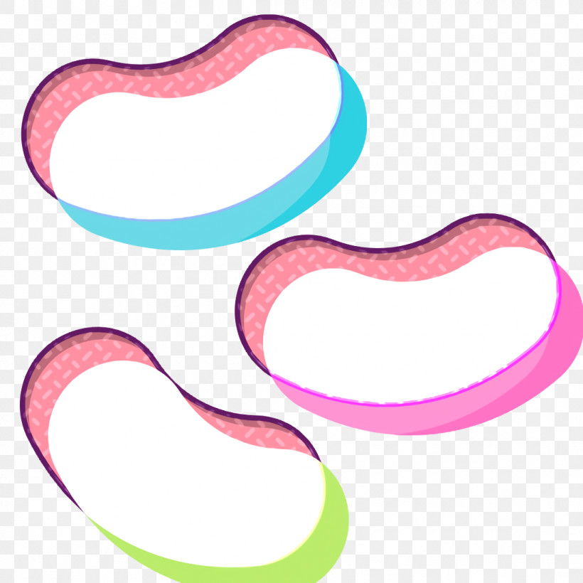 Jelly Beans Icon Sugar Icon Desserts And Candies Icon, PNG, 1090x1090px, Jelly Beans Icon, Desserts And Candies Icon, Heart, Line, Love Download Free
