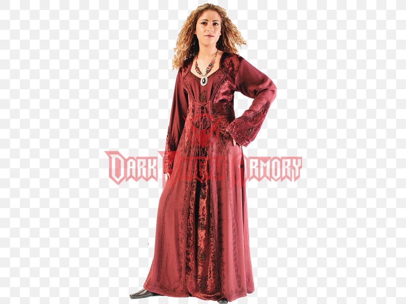 Late Middle Ages Dress Gown Clothing, PNG, 614x614px, Middle Ages, Belt, Black, Clothing, Corset Download Free