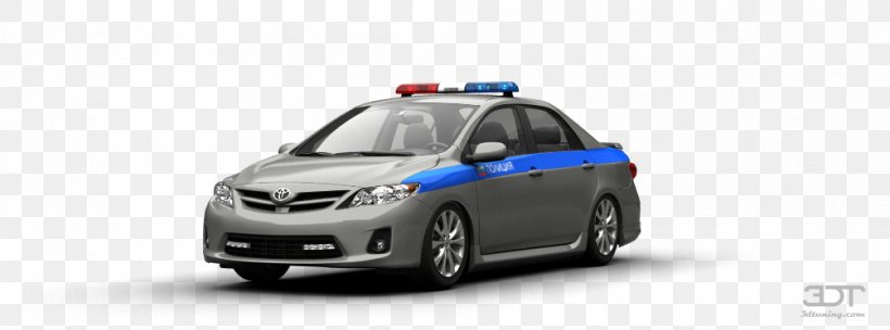Police Car City Car Mid-size Car Compact Car, PNG, 1004x373px, Police Car, Automotive Design, Automotive Exterior, Brand, Bumper Download Free
