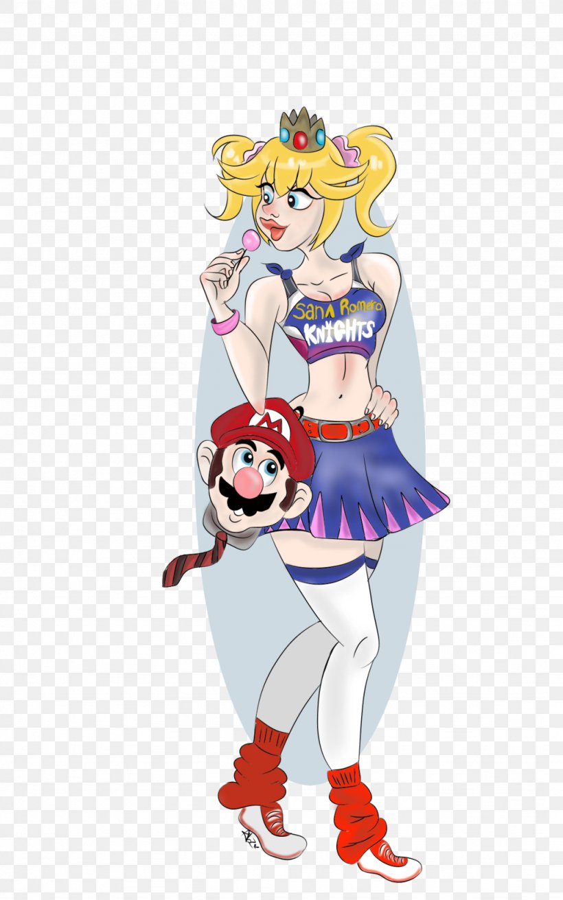 Princess Peach Lollipop Chainsaw Bowser No More Heroes Shadows Of The Damned, PNG, 1024x1638px, Watercolor, Cartoon, Flower, Frame, Heart Download Free