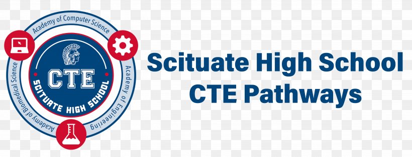 Scituate High School Organization National Secondary School Blue, PNG, 5156x1975px, School, Area, Banner, Blue, Brand Download Free