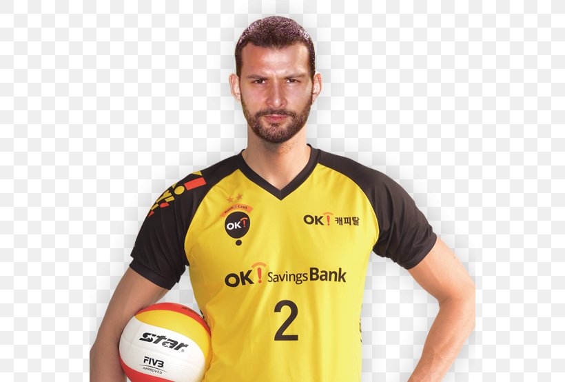 Se-jin Kim V-League Daejeon Samsung Fire Bluefangs Cheonan Hyundai Capital Skywalkers Sport, PNG, 560x554px, Sport, Alex Pereira, Athlete, Facial Hair, Jersey Download Free