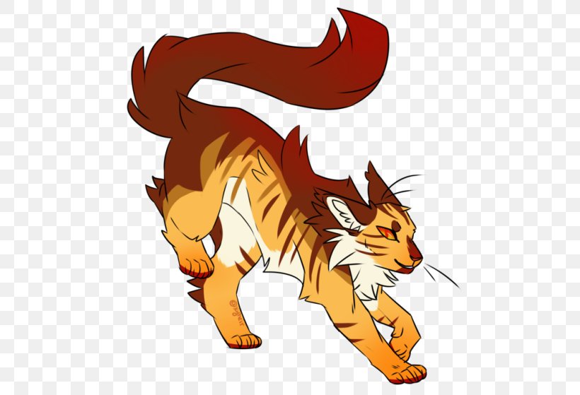 Cat Lionblaze Warriors Red Fox Cinderheart, PNG, 500x559px, Cat, Art, Big Cat, Big Cats, Carnivoran Download Free