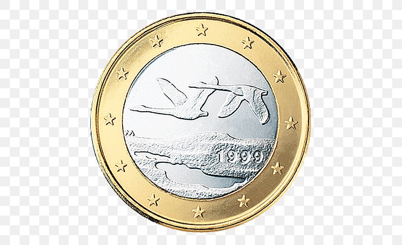 Finland Finnish Euro Coins 1 Euro Coin, PNG, 500x500px, 1 Cent Euro Coin, 1 Euro Coin, 2 Euro Coin, 2 Euro Commemorative Coins, 20 Cent Euro Coin Download Free