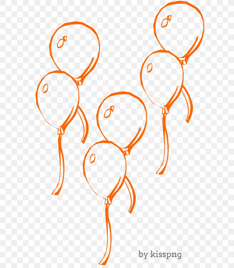 Happy Birthday Balloons Clipart., PNG, 1400x1600px, Point, Area, Diagram, Line Art, Orange Download Free