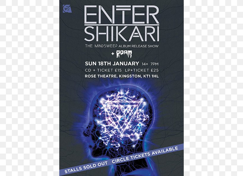 The Mindsweep United States Phonograph Record Enter Shikari LP Record, PNG, 596x596px, Mindsweep, Electric Blue, Enter Shikari, Lp Record, Organism Download Free
