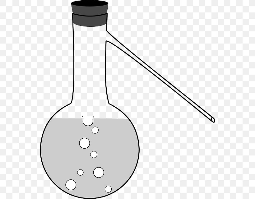 Distillation Laboratory Flasks Round-bottom Flask Erlenmeyer Flask Chemistry, PNG, 564x640px, Distillation, Artwork, Beaker, Black And White, Bunsen Burner Download Free