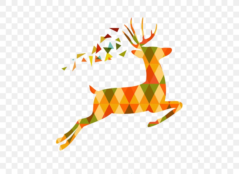 Elk Reindeer Christmas, PNG, 550x598px, Elk, Antler, Art, Christmas, Deer Download Free