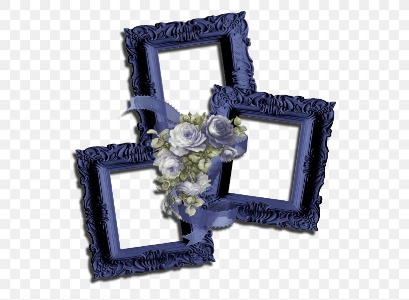 Picture Frames Decoupage Flower, PNG, 602x602px, Picture Frames, Blue, Decoupage, Flower, Picture Frame Download Free