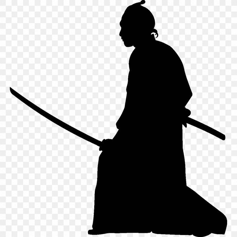 Samurai Naginata Silhouette Photography, PNG, 1200x1200px, Samurai, Art, Black, Black And White, Cold Weapon Download Free