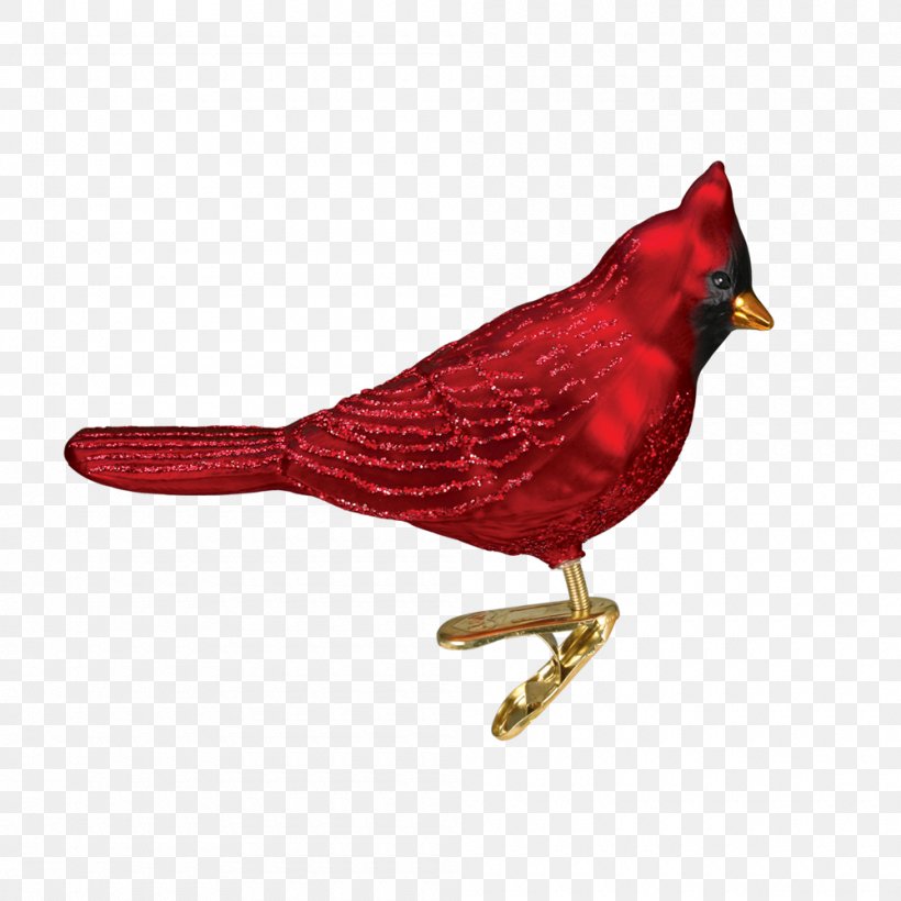 Bird Northern Cardinal Christmas Ornament, PNG, 1000x1000px, Bird, Beak, Cardinal, Christmas, Christmas Ornament Download Free