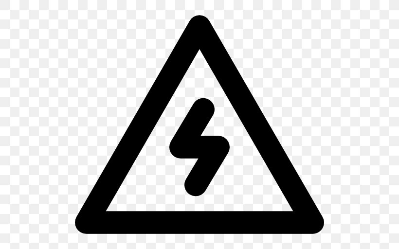 High Voltage, PNG, 512x512px, High Voltage, Area, Biological Hazard, Black And White, Brand Download Free