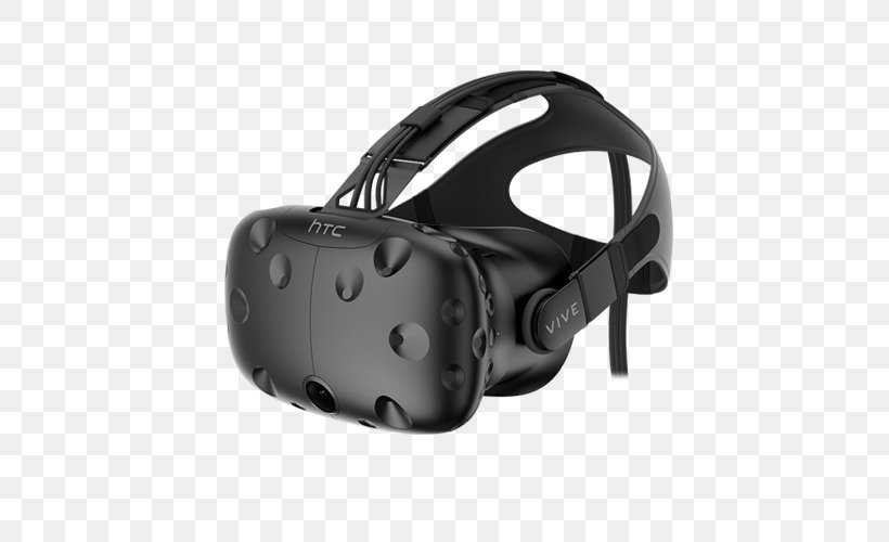 HTC Vive Virtual Reality Headset, PNG, 500x500px, Htc Vive, Black, Computer Monitors, Consumer Electronics, Fashion Accessory Download Free