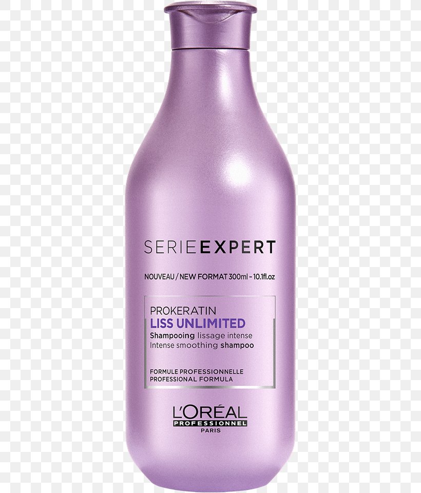Lotion L'Oréal Professionnel Expert Série Liss Unlimited Smoothing Shampoo L'Oréal Professionnel Expert Série Liss Unlimited Smoothing Shampoo Hair, PNG, 336x960px, Lotion, Beauty, Color, Hair, Hair Care Download Free