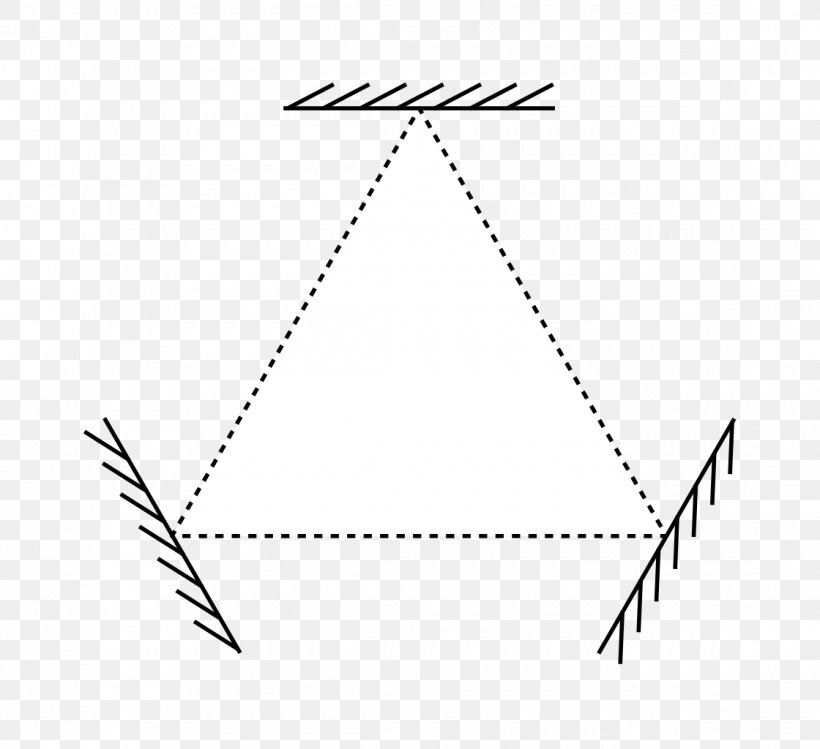 Triangle White Point, PNG, 1120x1024px, Triangle, Area, Black, Black And White, Diagram Download Free