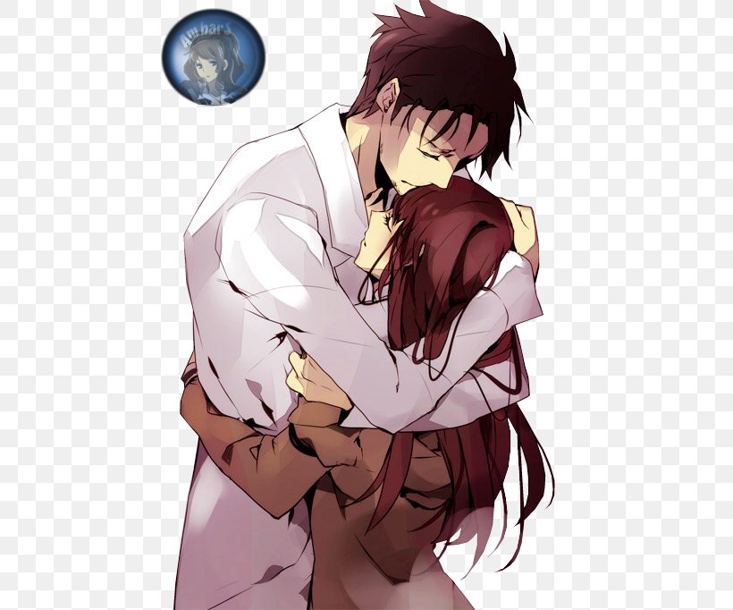 Kurisu Makise Steins;Gate Rintarou Okabe GATE Exam · 2017 Art, PNG, 500x682px, Watercolor, Cartoon, Flower, Frame, Heart Download Free