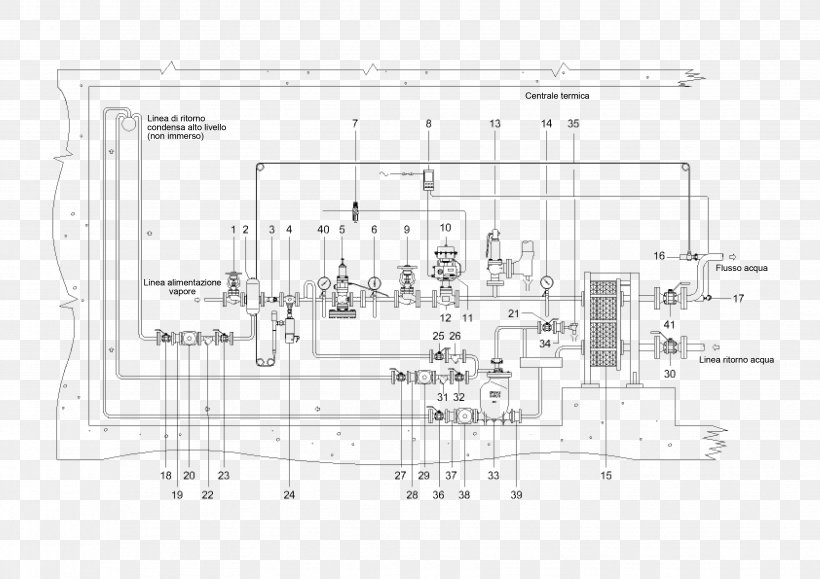 Technical Drawing Engineering Diagram, PNG, 3508x2481px, Technical Drawing, Circuit Component, Diagram, Drainage, Drainage System Download Free