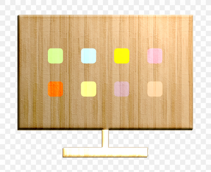 Technology Elements Icon Smart Tv Icon Monitor Icon, PNG, 1236x1008px, Technology Elements Icon, Beige, Furniture, Monitor Icon, Rectangle Download Free