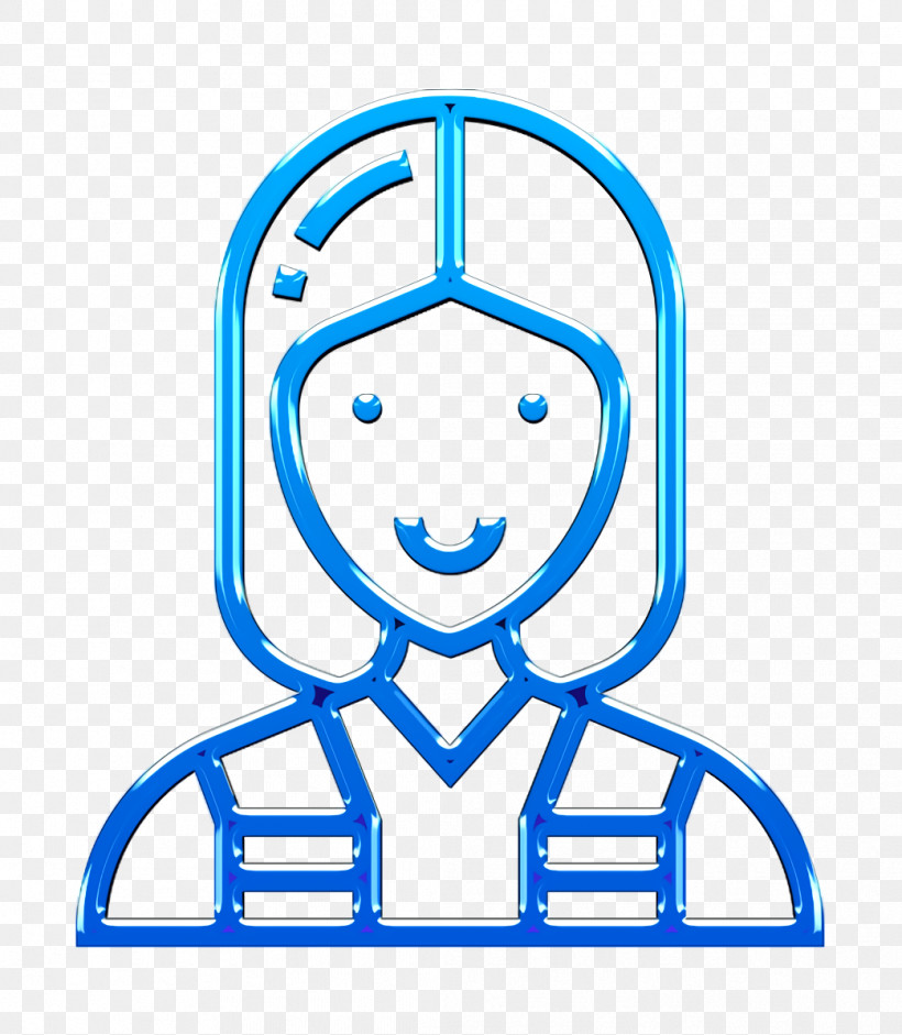 Careers Women Icon Professions And Jobs Icon Electrician Icon, PNG, 1042x1196px, Careers Women Icon, Blue, Electrician Icon, Line, Line Art Download Free