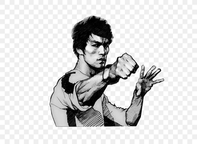Dragon: The Bruce Lee Story Tao Of Jeet Kune Do Drawing, PNG, 640x600px, Bruce Lee, Arm, Art, Black And White, Boxing Download Free