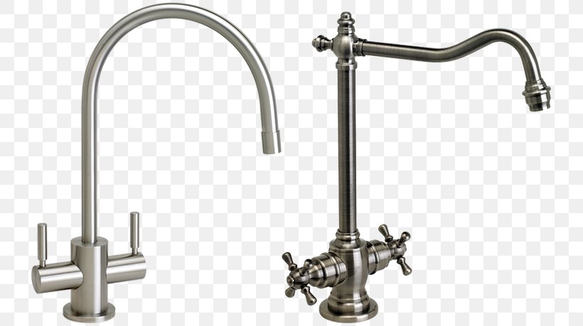 Faucet Handles & Controls Filtration Water Filter Brass Sink, PNG, 743x459px, Faucet Handles Controls, Baths, Bathtub Accessory, Brass, Brushed Metal Download Free