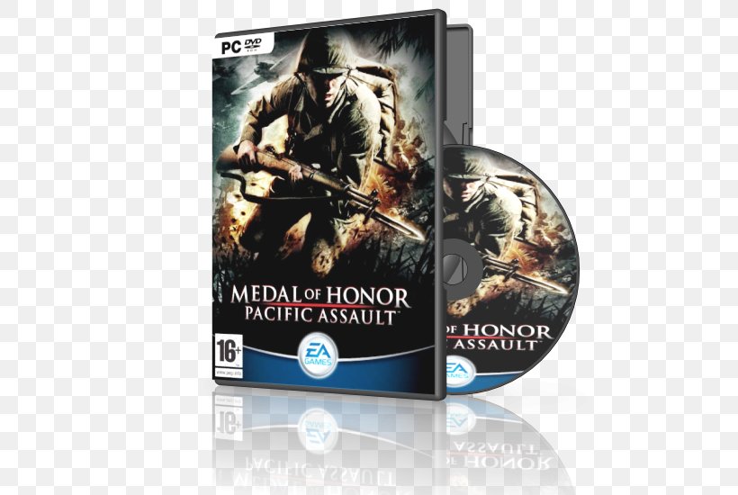 Medal Of Honor: Pacific Assault PlayStation 2 Video Game PC Game PlayStation 3, PNG, 550x550px, Medal Of Honor Pacific Assault, Cdrom, Compact Disc, Dvd, Film Download Free