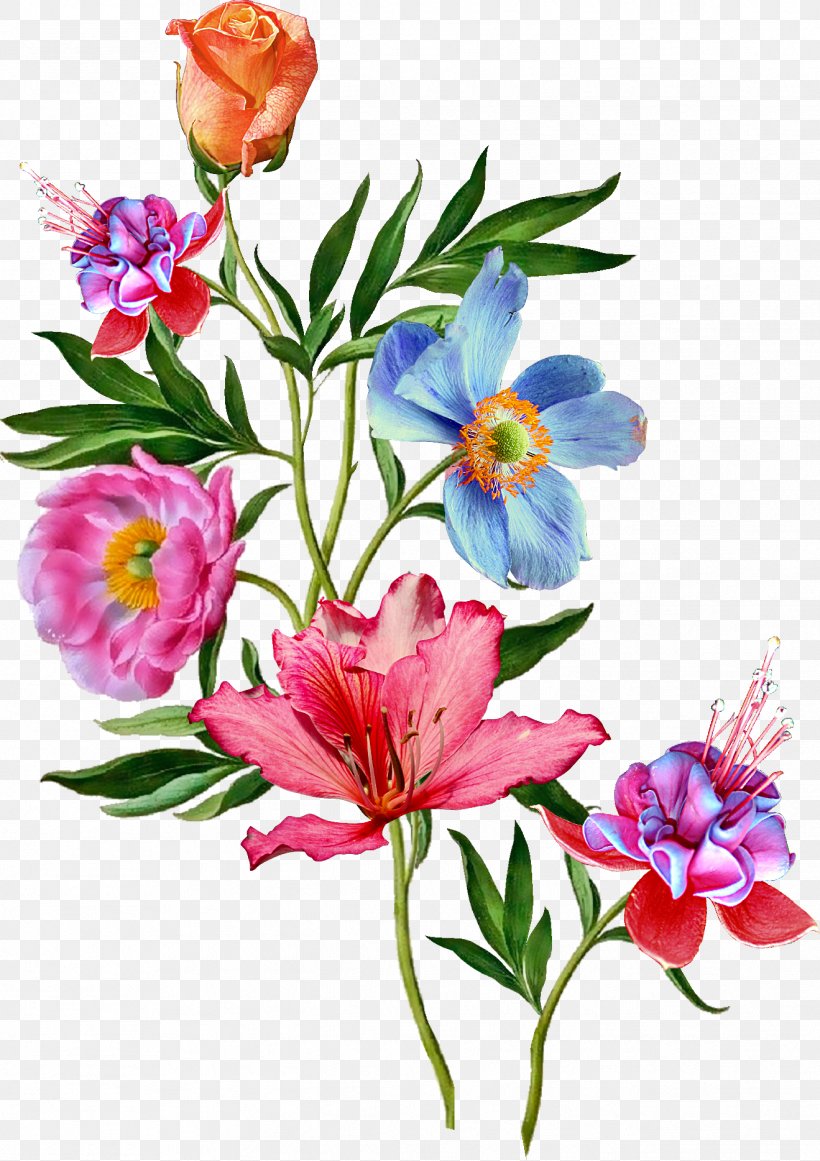 Floral Design Clip Art Flower Image, PNG, 1319x1868px, Floral Design, Annual Plant, Art, Cut Flowers, Drawing Download Free