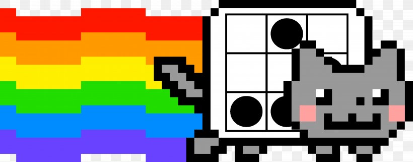 YouTube Nyan Cat Animation, PNG, 6120x2400px, Youtube, Animation, Brand, Cat, Fan Art Download Free