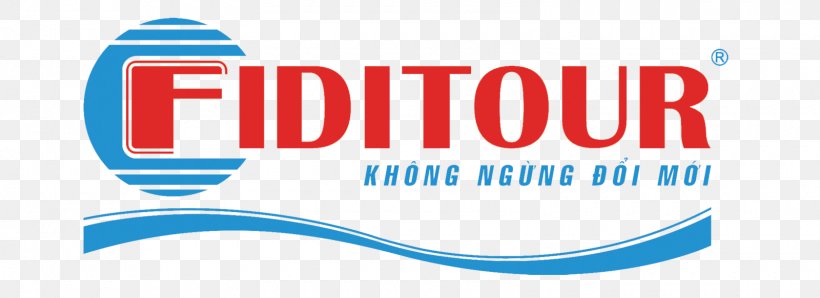 Logo Brand Fiditour Joint Stock Co Trademark Saigon Tourist, PNG, 1600x583px, Logo, Area, Blue, Brand, Online Advertising Download Free